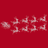 Snow Baroque Santa's Flight - Reindeer 1