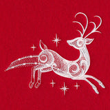 Snow Baroque Santa's Flight - Reindeer 2