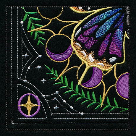 Celestial Butterfly Square - Bottom Left