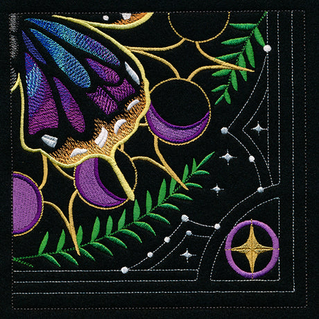 Celestial Butterfly Square - Bottom Right