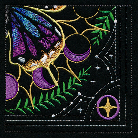 Celestial Butterfly Square - Bottom Right