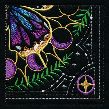Celestial Butterfly Square - Bottom Right