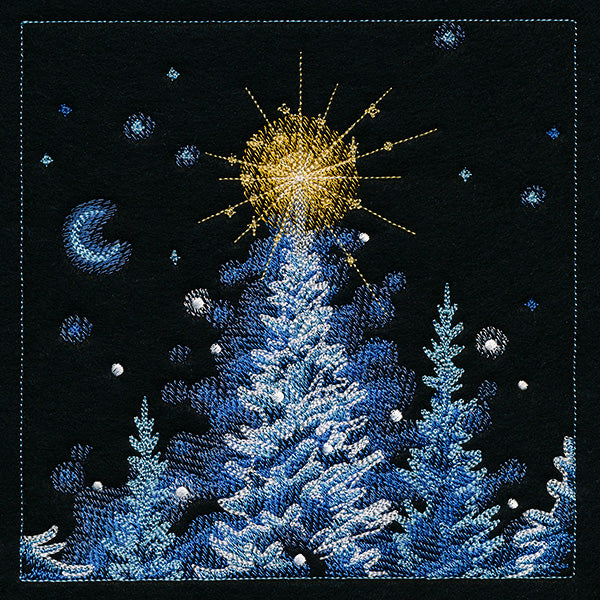 Magic Christmas Reindeer Scene - Panel 1