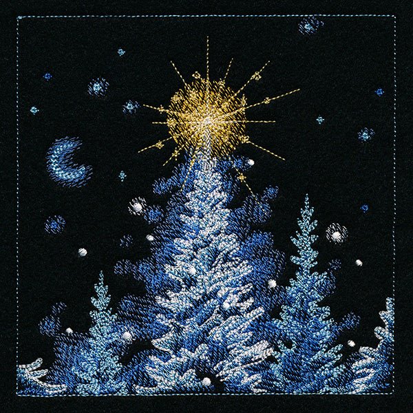 Magic Christmas Reindeer Scene - Panel 1
