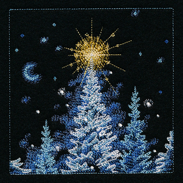 Magic Christmas Reindeer Scene - Panel 1