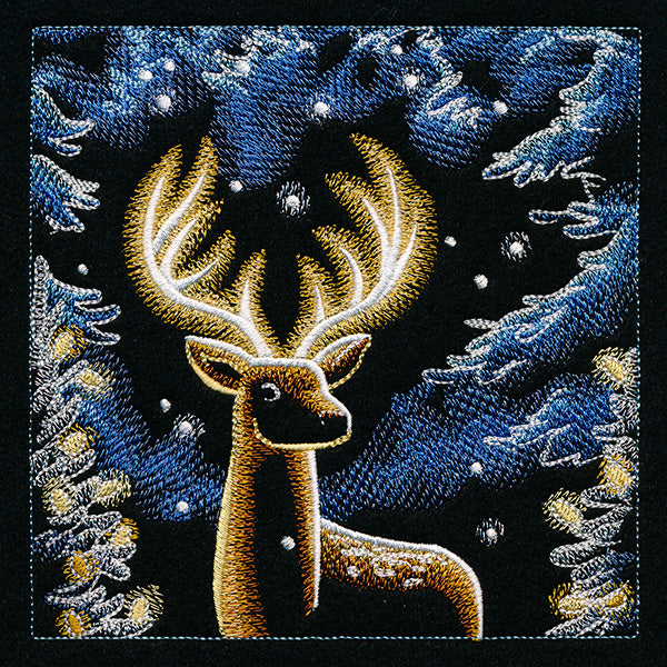 Magic Christmas Reindeer Scene - Panel 2