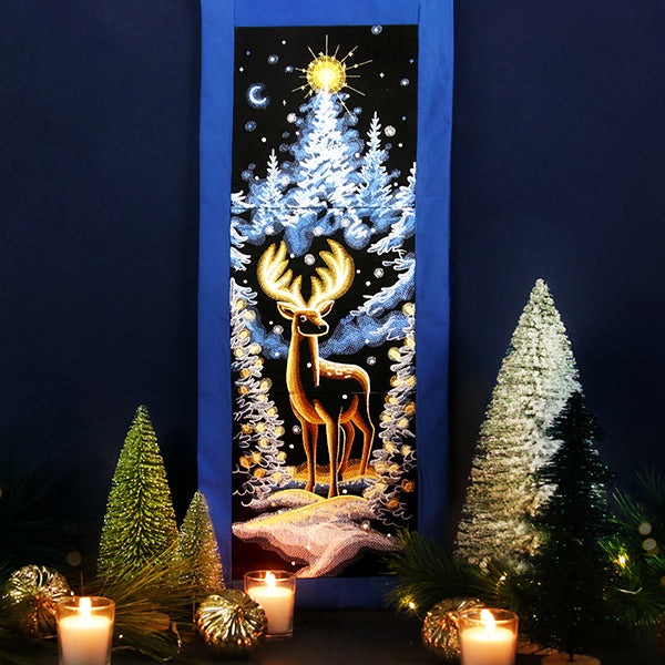 Magic Christmas Reindeer Scene - Panel 3
