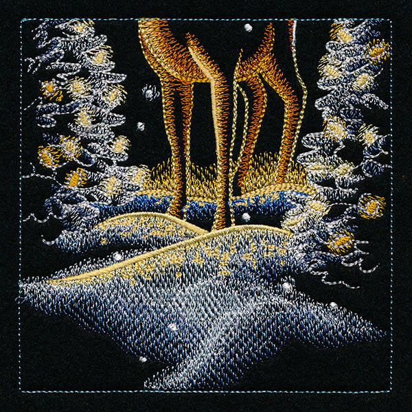 Magic Christmas Reindeer Scene - Panel 3