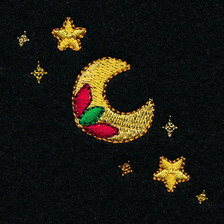 Celestial Christmas Poinsettia Kaleidoscope Accent