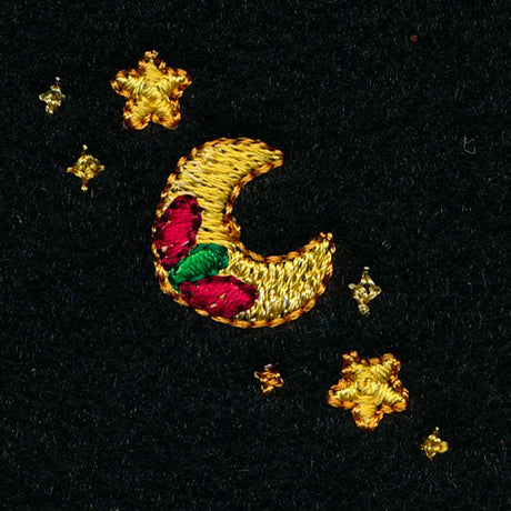 Celestial Christmas Poinsettia Kaleidoscope Accent