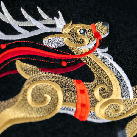Merry Flight Baroque Christmas Reindeer