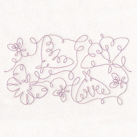 Crafty Quilters - Butterflies and Moths (Edge-to-Edge Quilting)