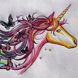 Rainbow Unicorn and Butterflies