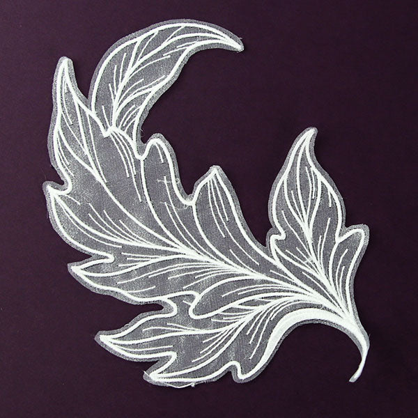 Embellish Me with Flowers - Leaves (Freestanding Organza)