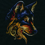 Moonlit Glow & Swirls Wolf