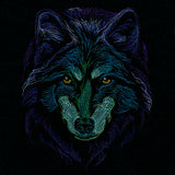 Rainbows & Mystery - Wolf Head