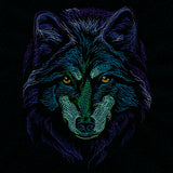 Rainbows & Mystery - Wolf Head