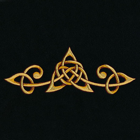 Heraldic Knotwork Dragon Border