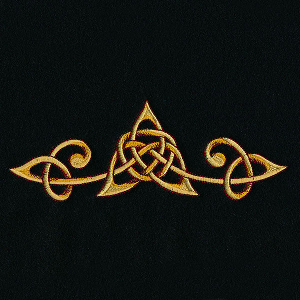 Heraldic Knotwork Dragon Border