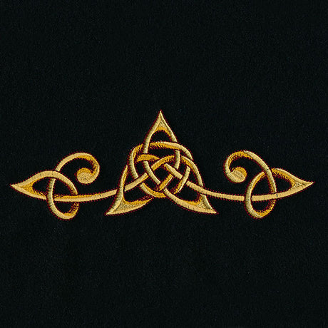 Heraldic Knotwork Dragon Border