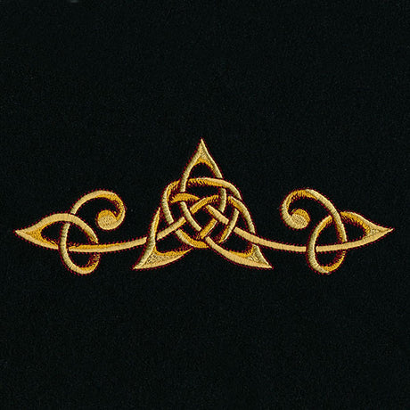 Heraldic Knotwork Dragon Border