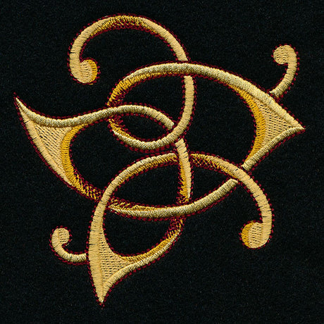 Heraldic Knotwork Dragon Accent