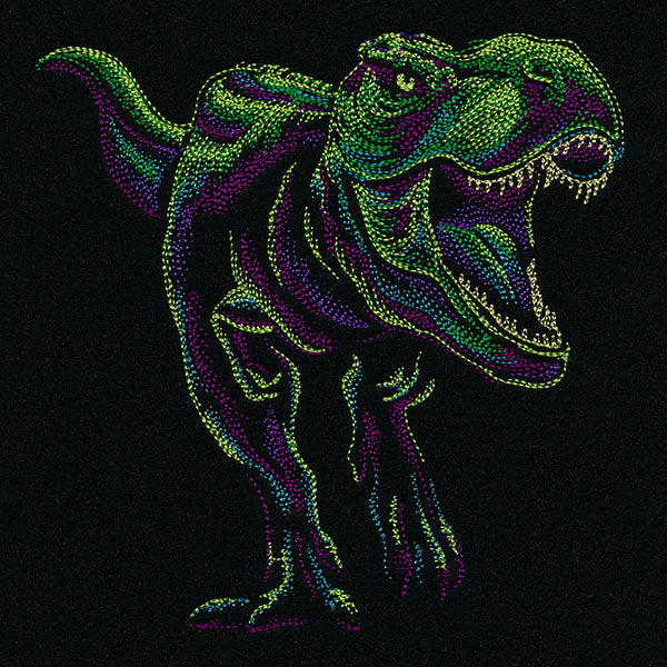 Emerging with a Roar T-Rex