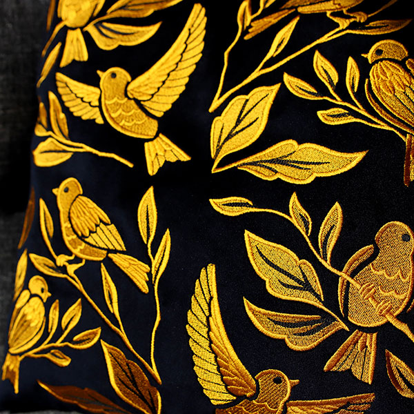 Gilded Birds & Botanicals Square 2
