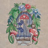 Toadstool Fairy Door