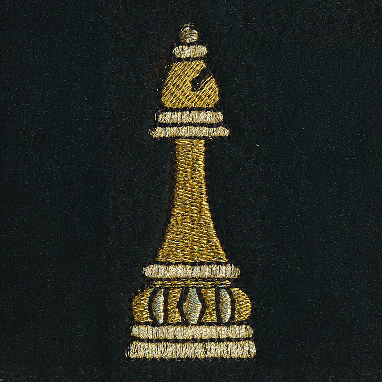 Gilded Chess Piece - Bishop
