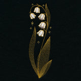 Gilded Lily of the Valley Border