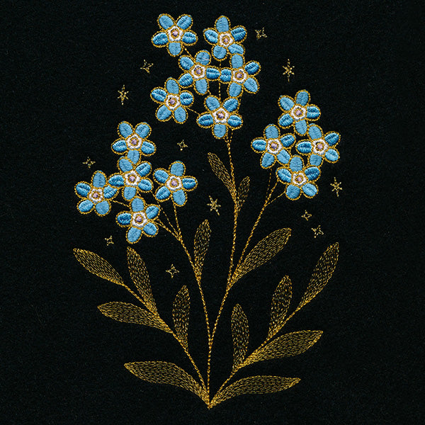 Gilded Forget-Me-Not Feature