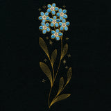 Gilded Forget-Me-Not Border