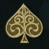 Gilded Card Suits - Spade