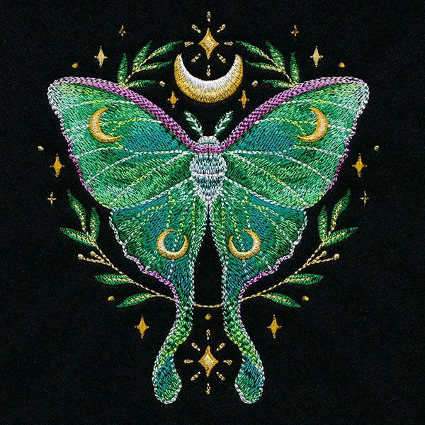 Celestial Botanical Luna Moth – Urban Threads