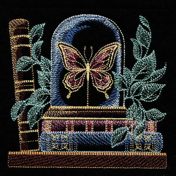 Build a Bookshelf Scene – Butterfly Bell Jar