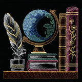 Build a Bookshelf Scene – Globe and Quill