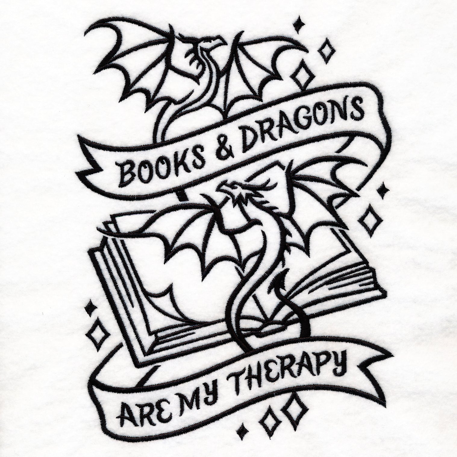 Read, Roll, Repeat - Books and Dragons – Urban Threads