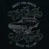 Vintage Muscle Car Etching