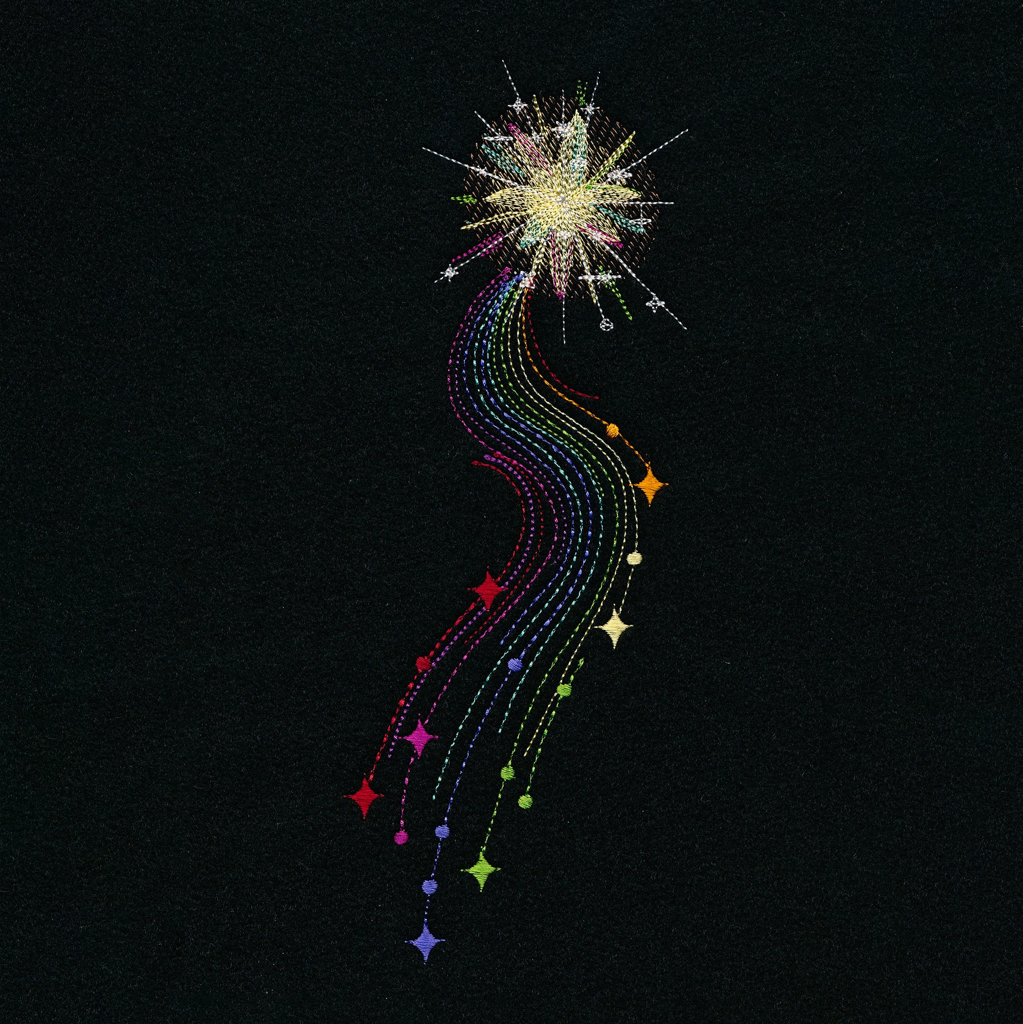 Rainbow Shooting Star
