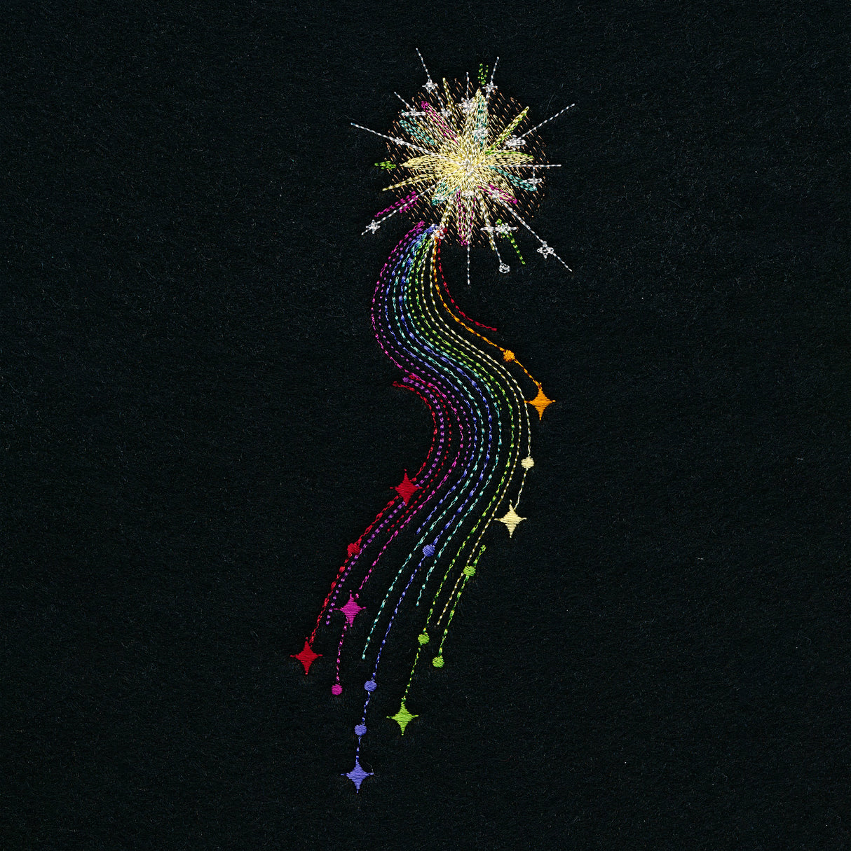 Rainbow Shooting Star