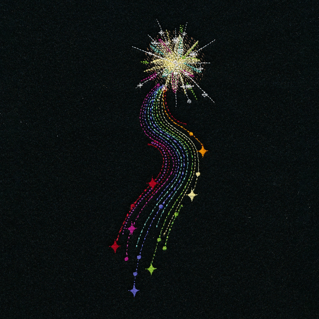 Rainbow Shooting Star