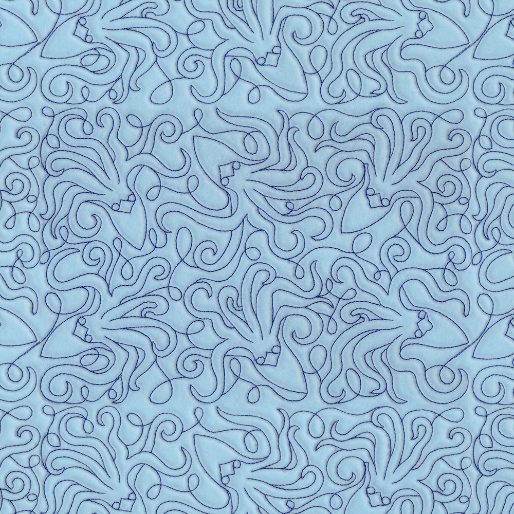 Cryptid Creatures - Kraken (Edge-to-Edge Quilting)