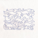 Cryptid Creatures - Nessie (Edge-to-Edge Quilting)