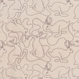 Cryptid Creatures - Jackalope (Edge-to-Edge Quilting)