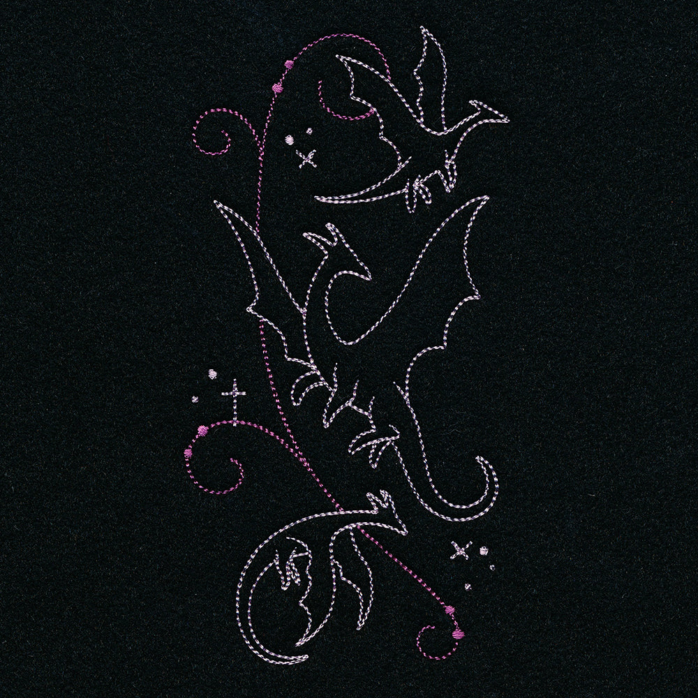 Delicate Dragon Border