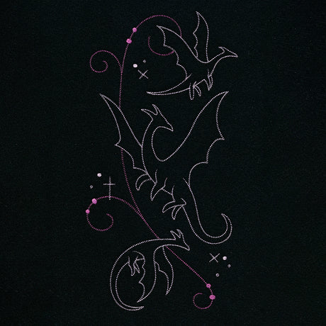 Delicate Dragon Border