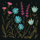 Gilded Wildflower Square