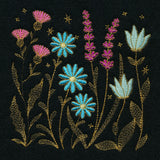 Gilded Wildflower Square