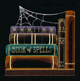 Build a Halloween Bookshelf Scene - Book of Spells